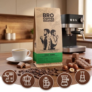 Sada Bro Coffee Roastery Brazil Guaxupe + Brazil Samba 2x1kg (2kg)