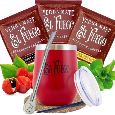 Startovací sada Yerba Mate El Fuego TermoLid