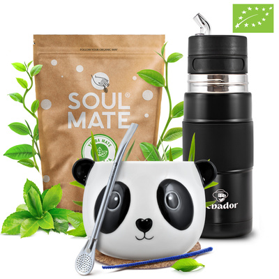 Sada Yerba Maté Soul Mate Elaborada 500g 0,5kg Yerbomos + Kalabása + Bombilla