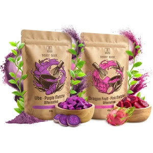 Sada barevných match: Pink Matcha + Purple Matcha