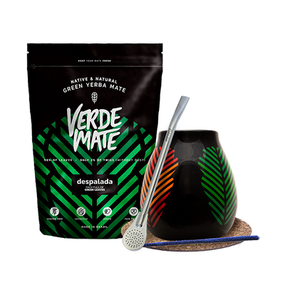 Sada pro začátečníky Bombilla Maté + Yerba Mate Verde