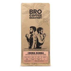 Bro Coffee Roastery – Zrnková káva Crema Rumba 1 kg
