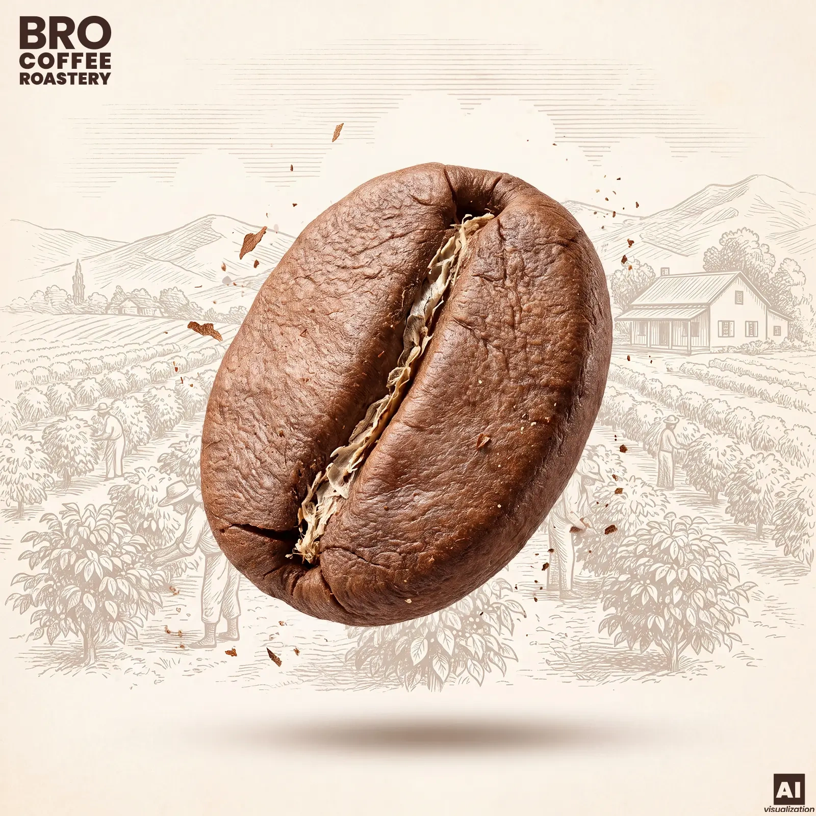 Zrna robusty - Bro Coffee Roastery Pure Crema