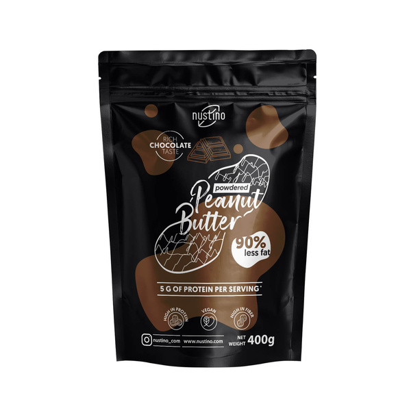 Nustino - arašídové máslo v prášku 2x400g