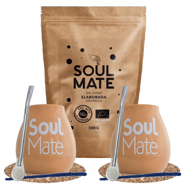 Yerba Mate Set Soul Mate Organica 500g