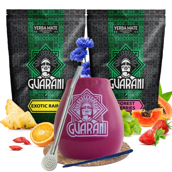 Yerba Mate Guarani Ovocná sada Kalabasa 2x500g