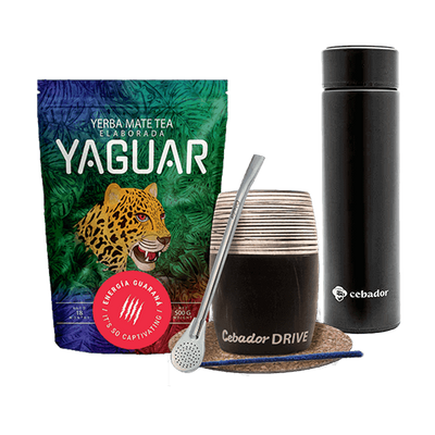 Sada Yerba Yaguar Energia Kalabása Drive Termoska 0,5kg