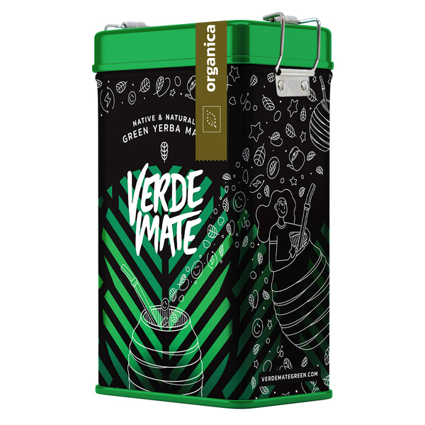 Yerbera – Plechovka + Verde Mate Green Organica 0,5 kg