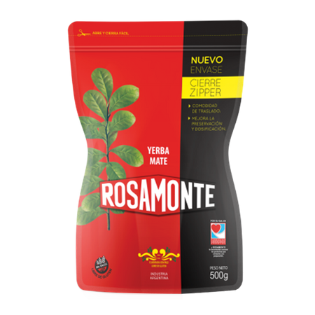 Rosamonte Elaborada Con Palo Doypack 0,5kg