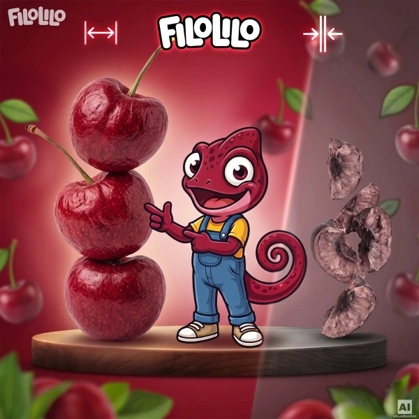 FiloLilo – Lyofilizované višně (celé, bez pecek) 20 g
