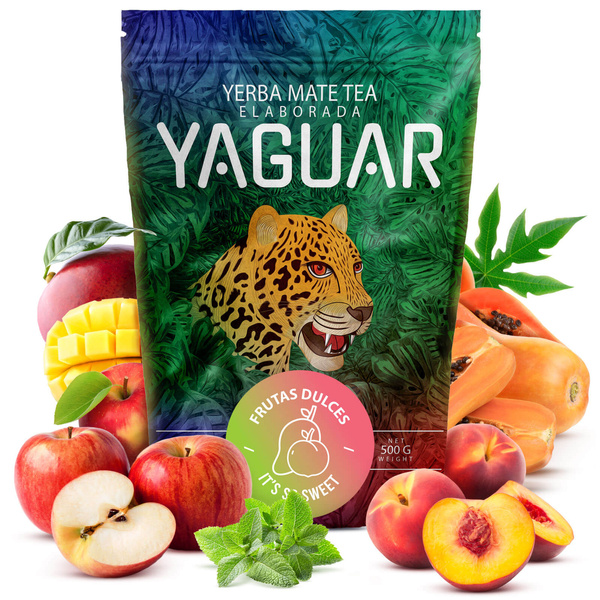Sada ovoce Yerba Mate Yaguar Fruit 3x500g 1,5kg