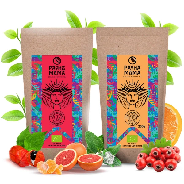 Sada pro začátečníky Guayusa Pachamama 2x250g