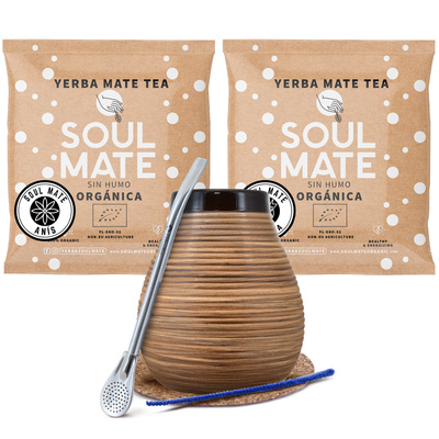 Yerba mate set Bombilla Kalabása