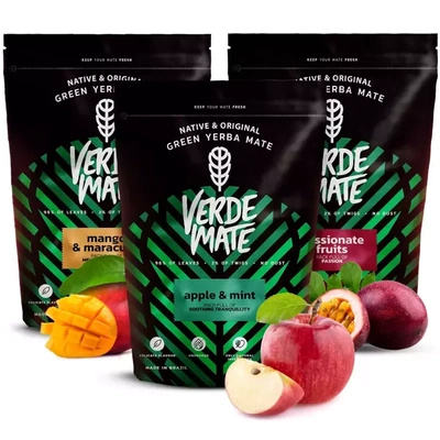 Verde Mate Green yerba mate sada ovocné 3x500 1,5kg