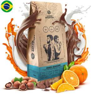 Bro Coffee Roastery - Zrnková káva Brazil Guaxupe Premium 400 g
