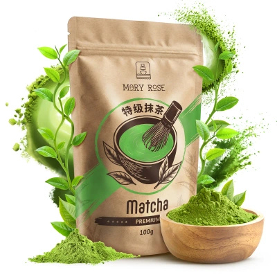 Mary Rose – Čínský zelený čaj Matcha Premium 100 g