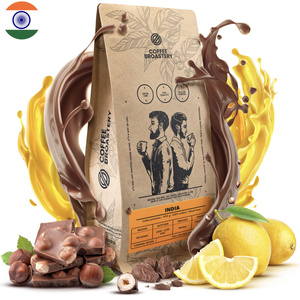 Bro Coffee Roastery - Zrnková káva India Karnataka Premium 400 g