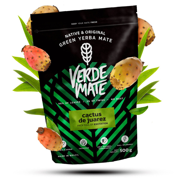 Dárková sada Yerba Verde Mate Cactus 0,5kg