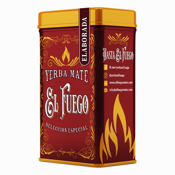 Yerbera - Plechovka + El Fuego Elaborada 0,5 kg