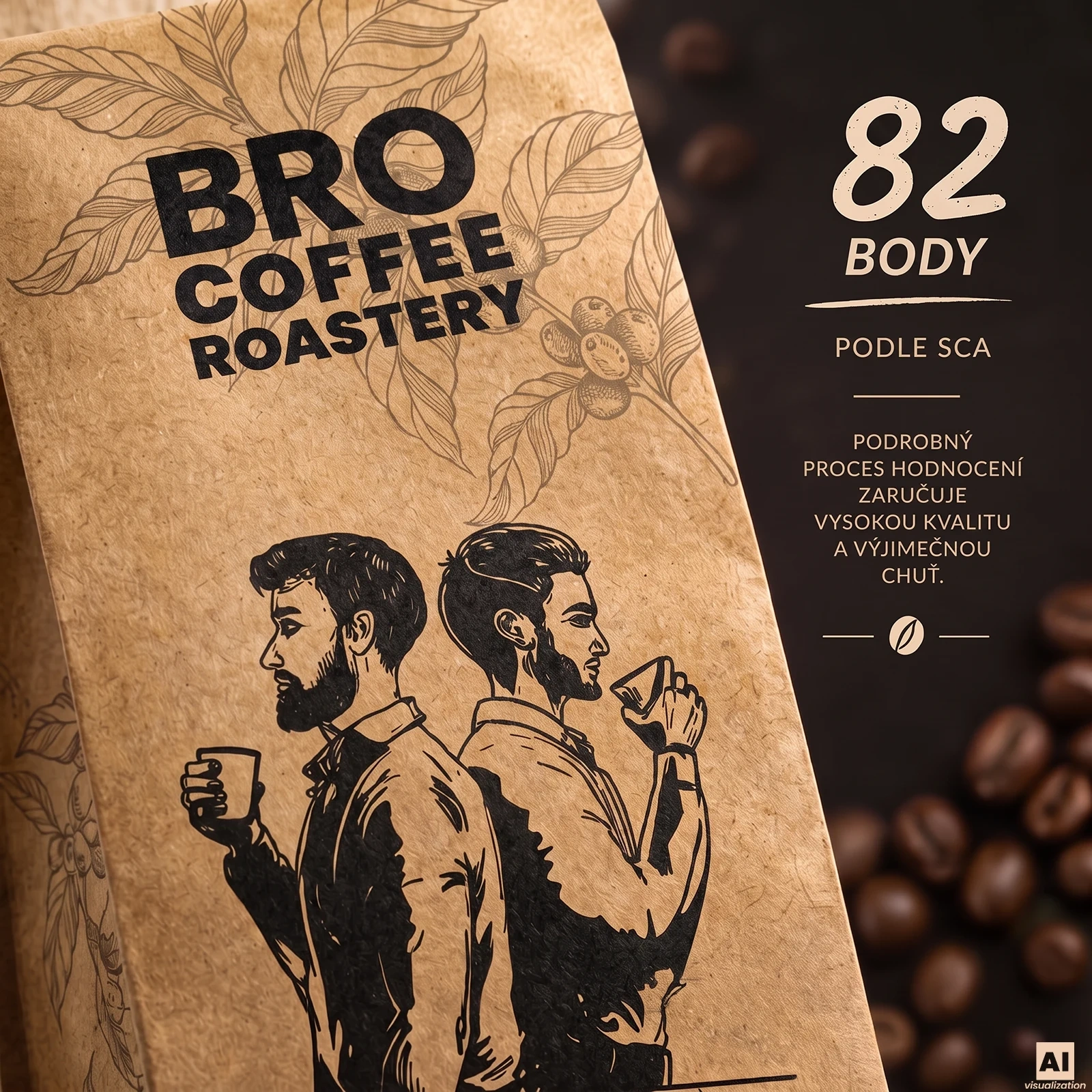 Bro Coffee Roastery Brazil Mogiana - 82 bodů SCA