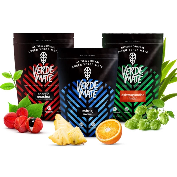 Sada ovoce Yerba Mate Verde Mate 3x500g