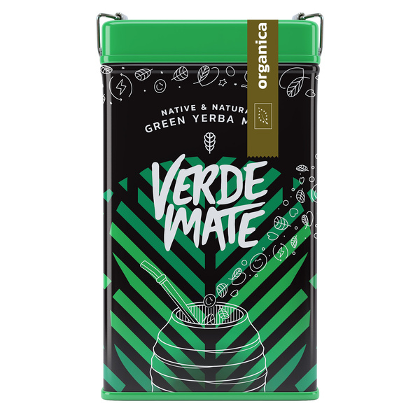 Yerbera – Plechovka + Verde Mate Green Organica 0,5 kg