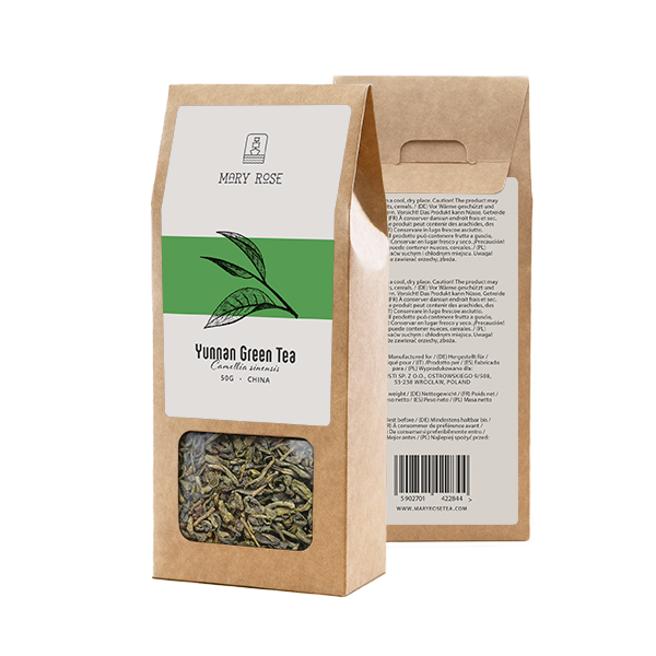 Mary Rose - Zelený Čaj Yunnan - 50 g