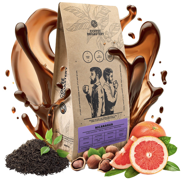 Bro Coffee Roastery - Zrnková káva Nicaragua Colibrí Azul Speciality 400 g