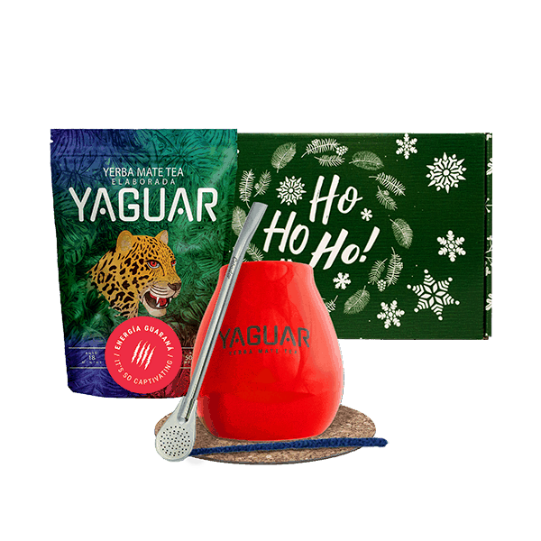 Dárková sada Yerba Mate Yaguar Energia 0,5kg