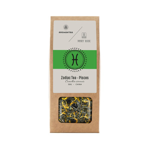 Aromantra x Mary Rose – Čaj znamení zvěrokruhu – Ryby (zelený) 50 g