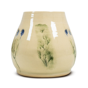 Keramická kalabasa Flora Blue 300 ml – série Crater