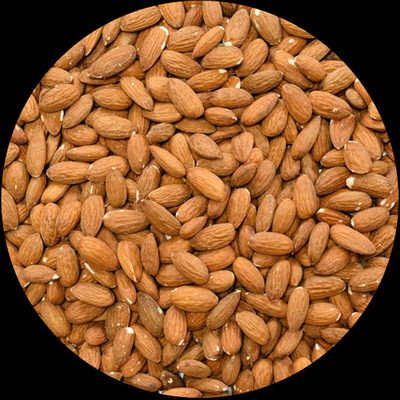 17 x mandle přírodní (tmavé) 1 kg