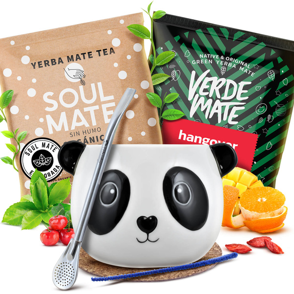 Yerba Mate sada 2x50g Kalabása + Bombilla