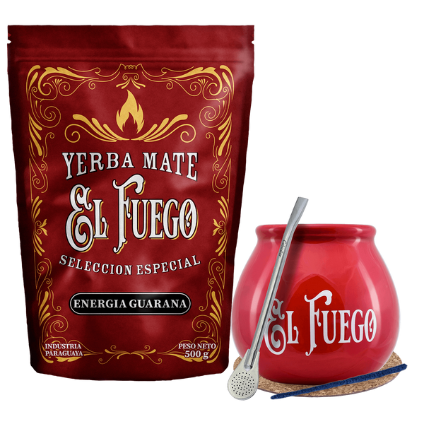 Startovací sada pro Yerba Mate El Fuego 500g STRONG