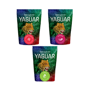 Yerba Mate Yaguar sada různých typů 3x500g