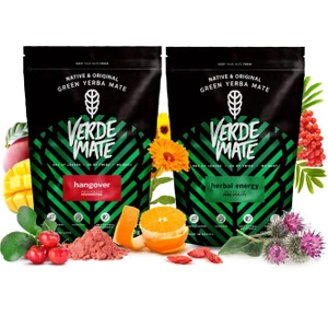 Sada Yerba Maté: Verde Mate Herbal Energy + Hangover 2x500g