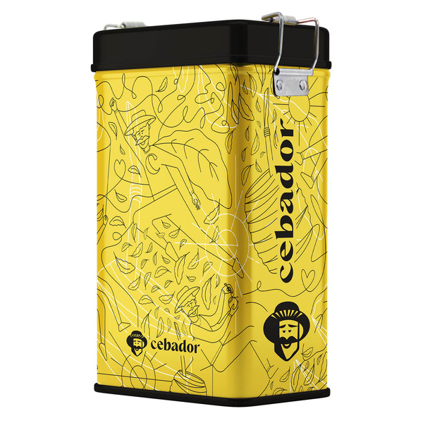 Yerbera - Plechovka na yerba mate/kávu/čaj Cebador