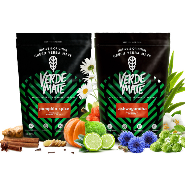 Sada Yerba Mate Verde Mate: Ashwagandha + Pumpkin Spice