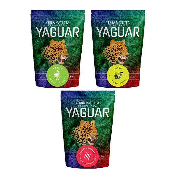 Yerba Mate Yaguar 3x500g