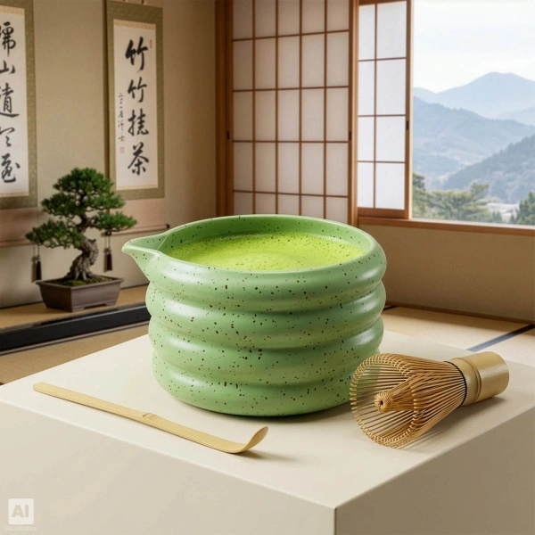 Dárková sada pro barevné Matcha Latte: Matcha + Yellow Matcha + příslušenství