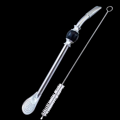 Bombilla Grande se černým kamenem