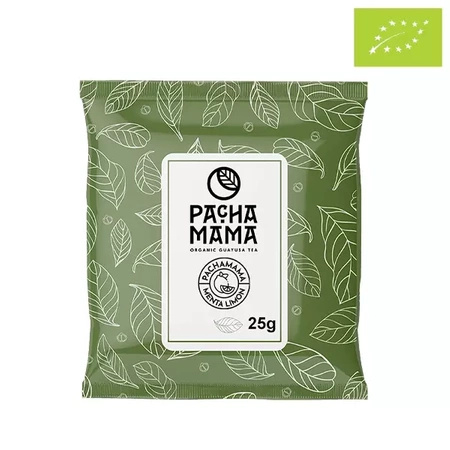 Guayusa Pachamama Menta Limon – organická certifikovaná guayusa – 25g