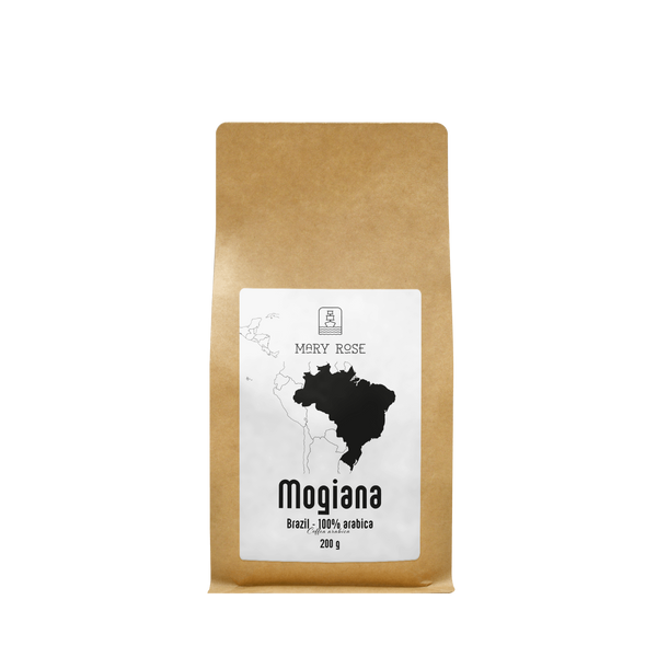 Mary Rose -  Zrnková káva Brazil Mogiana premium 200 g
