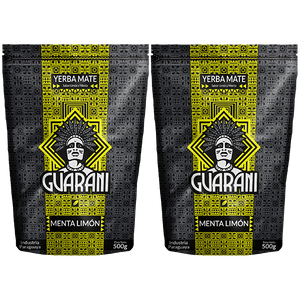 Yerba Mate Guarani Menta Limon 2x500g
