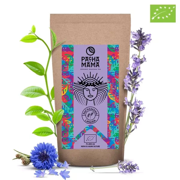 Guayusa Pachamama Lavanda – organická certifikovaná guayusa – 250g