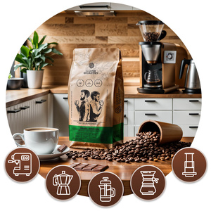 Sada kávy Bro Coffee Roastery Nicaragua Colibrí Azul + Brazil Samba 2x1kg (2kg)
