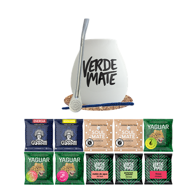 Sada Yerba Mate Green 500g Tykev Bombilla 10x50g