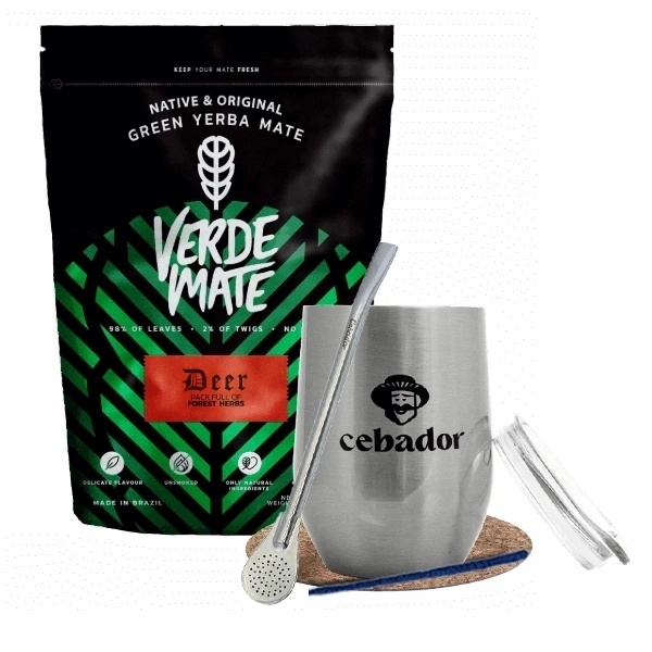 Verde Mate Green Deer yerba mate set 0,5kg 500g
