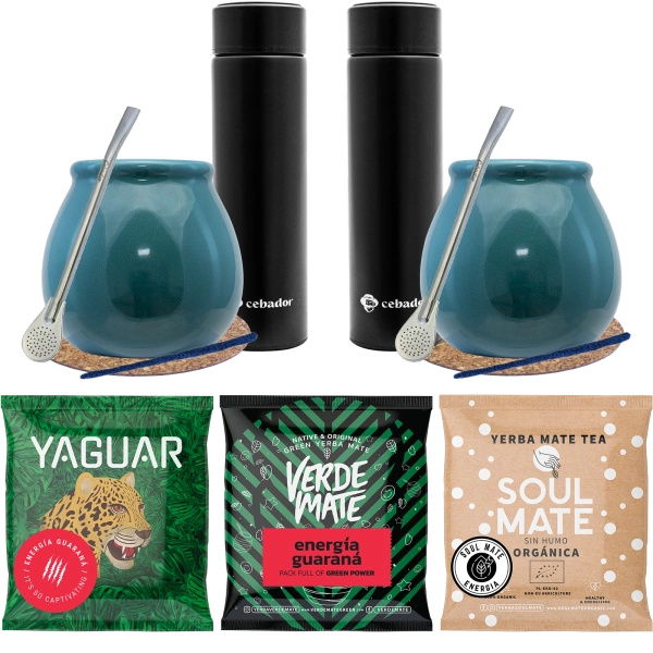 Sada Yerba Mate pro dvě osoby Energia Kalabása