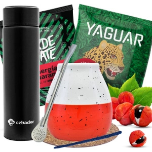 Startovací sada Yerba Mate Termoska Matero 2x50g
